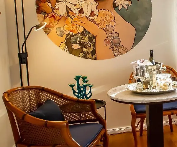 Design Ferienwohnung Mit Bauerngarten