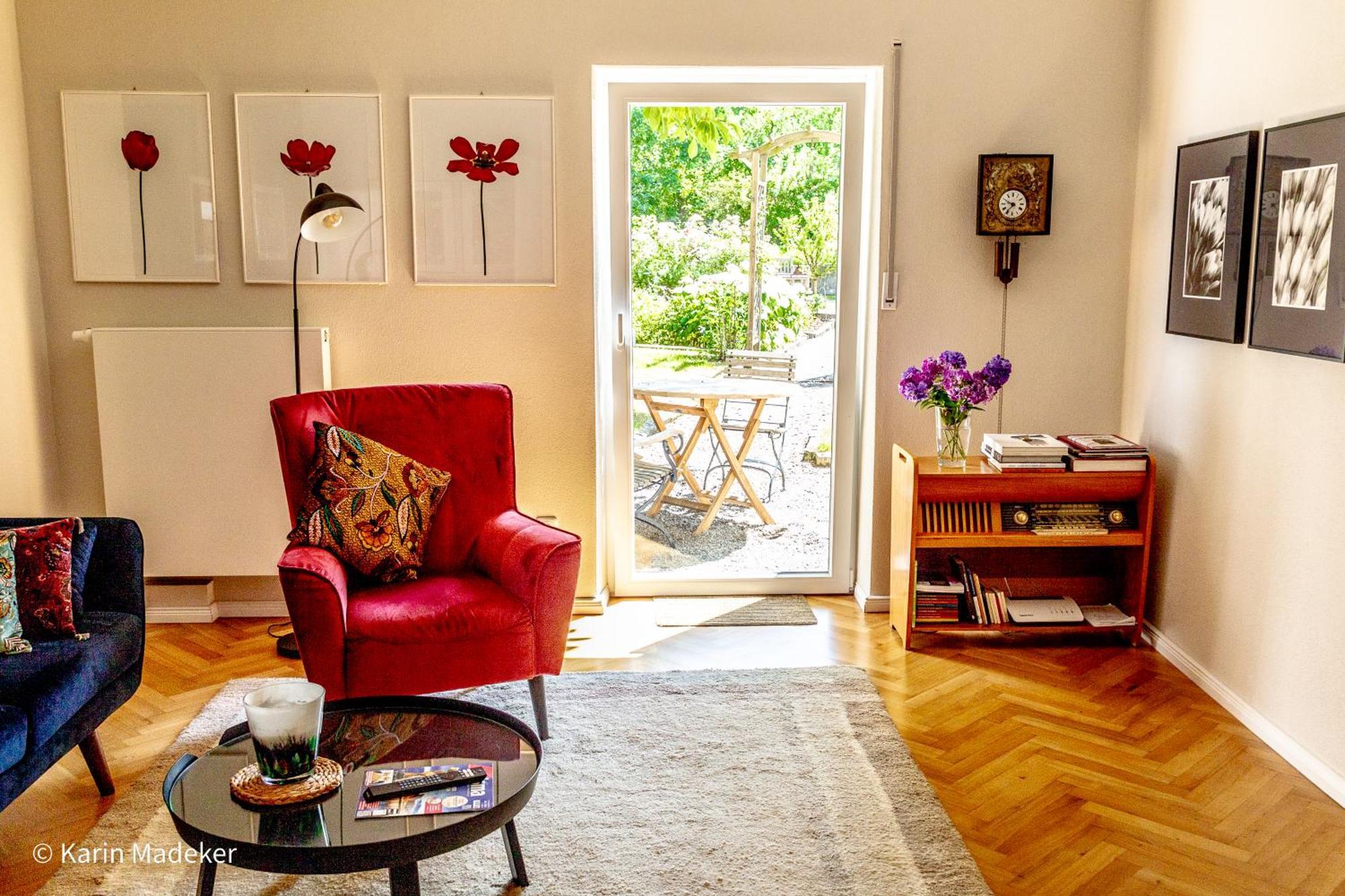 Apartment Design Mit Bauerngarten *